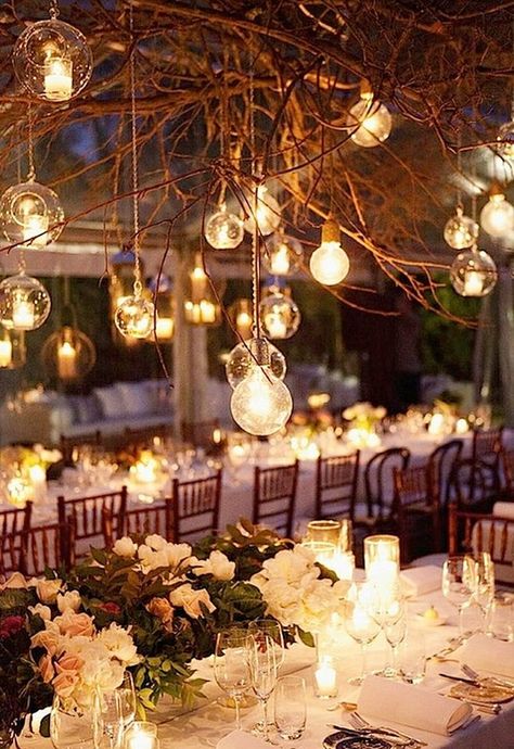 Fairy lights /romantic autumn wedding Candles Flowers, Australia Wedding, Festa Party, Engagement Ideas, Rustic Country Wedding, Flower Girls, Event Styling, Here Comes The Bride, Wedding Bells