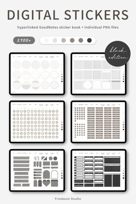 Digital Stickers | digital stickers goodnotes | digital planner | digital sticker pack | minimalist planneraesthetic #hourlyplanner #goodnotesdigitalnotebook #notabilityplanner💦. Everyday Stickers, Minimalist Sticker, Goodnotes Digital Planner, Digital Stickers Goodnotes, Adulting 101, Planner Writing, Digital Planner Stickers, Day Planner Design, Stickers Digital