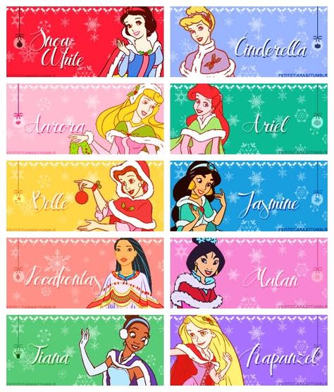 Disney Princess Belle Dog Tags | ... Princess gift tags made by dailydawl / petitetiaras , and comment with Disney Envelopes, Disney Bookmarks, Wedding Church Decor, Holiday Parades, Disney Princess Tiana, Barbies Pics, Have A Happy Holiday, Disney Princesses And Princes, Princess Gifts