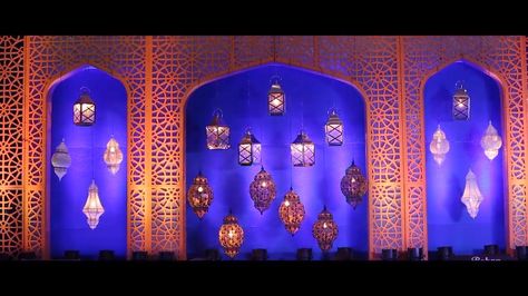 Moroccan Sangeet Decor, Moroccan Theme Decor, Mehendi Stage, Sangeet Setup, Sangeet Backdrop, Arabian Nights Wedding Theme, Ramadan Tent, Eid Gif, Moroccan Wedding Decor