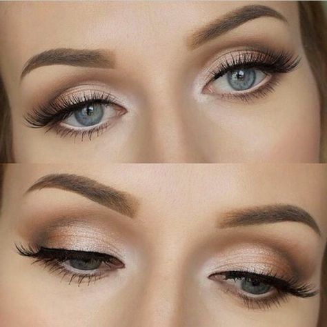 Doe Eye Makeup, Amazing Wedding Makeup, Wedding Makeup Vintage, Pretty Eye Makeup, Wedding Eye Makeup, Wedding Hairstyles And Makeup, Wedding Makeup Tips, Wedding Day Makeup, Smink Inspiration