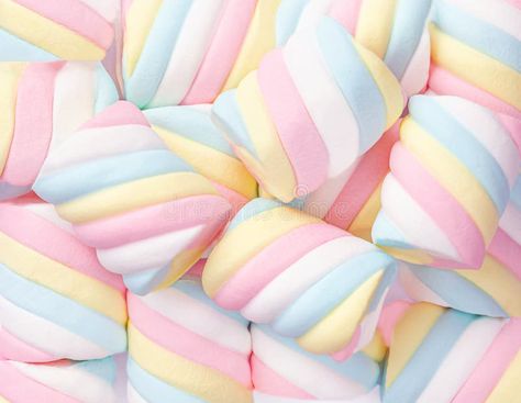 Marshmallow Pattern Background.  Pastel colored  Marshmallows sweet dessert food close-up royalty free stock image Marshmallow Color Palette, Pastel Marshmallows, Marshmallow Aesthetic, Colorful Marshmallows, Colored Marshmallows, Marshmallow Cute, Marshmallow Food, Texture Packaging, Marshmallow Design