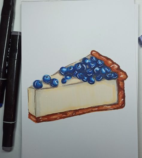 Pancake Drawing, Drawings For Him, Abstract Tattoo Designs, Pancake Art, Food Sketch, Blueberry Cheesecake, Abstract Tattoo, Marker Drawing, Birthday Candles