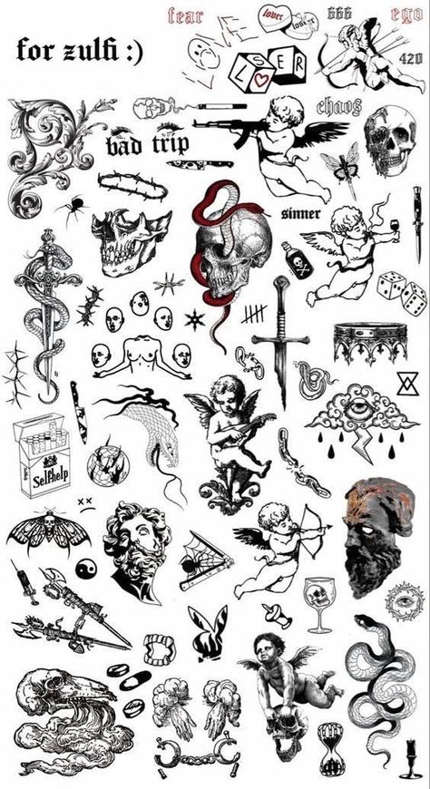 Different Tattoo Styles Names, Tricep Tattoo Men, Unique Flash Tattoo, Triceps Tattoo, Unique American Traditional Tattoo, Tato Grunge, Smaller Tattoos, Black And White Rose Tattoo, Tattoo School