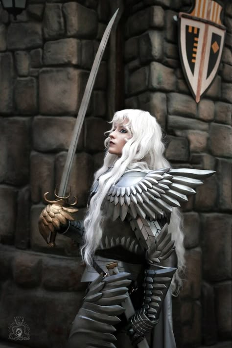 Pavel Berserk - Griffith Armor Cosplay Griffith Armor, Griffith Cosplay, Berserk Cosplay, Cool Oc Designs, Armour Cosplay, Berserk 1997, Guts And Griffith, Berserk Anime 1997, Griffith Berserk