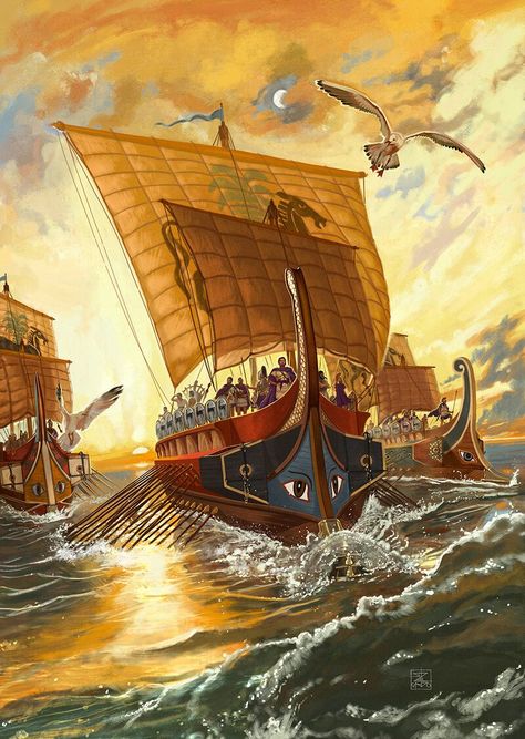 Ancient Carthage, Hannibal Barca, Nautical Aesthetic, Greek Sea, Punic Wars, Ancient Mariner, Greek Warrior, Ancient Warfare, Classical Antiquity