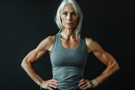 Page 29 | Mature Female Muscle Images - Free Download on Freepik Strong Woman Anatomy, Strong Muscle Women, Vintage Strong Women, Older Yoga Woman, Healthy Middle Aged Woman, Woman Muscle, Muscular Woman, Age Photography, Health Goal