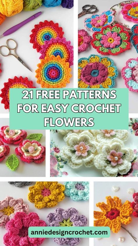 Lotus Flower Crochet Pattern Free, Crochet Flower Easy Free Pattern, Easy Crochet Flowers For Beginners Free Pattern, Free Crochet Patterns For Flowers, Crocheted Flowers Free Pattern, Freeform Crochet Patterns Free, Crochet Thread Patterns Free, Crochet Gift Ideas Quick, Crochet Flowers Free Pattern Easy