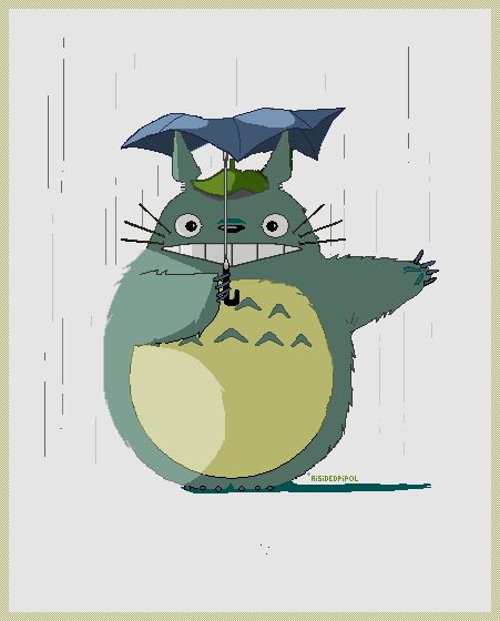 totoro rain Totoro Rain, Japan Ghibli, Ghibli Cosplay, Totoro Umbrella, Totoro Merchandise, Totoro Art, Tales From Earthsea, Miyazaki Hayao, Tattoo Session