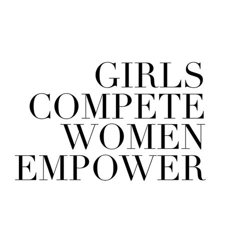 #Quote #Girls #Compete #Women #Empower #BeBlessed Short Quotes Empowerment Woman, Pretty Girls Quotes, Rebuilding Confidence, Sisterhood Quotes, Club Quote, Self Confidence Quotes, Girl Empowerment, Sound Mind, Something To Remember