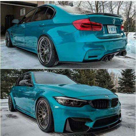 tealbmw - Brave Search Teal Car, Turquoise Car, Blue Bmw, Bmw F80 M3, Triumph Cafe Racer, Bmw Serie 1, Bmw Wheels, F80 M3, Purple Car