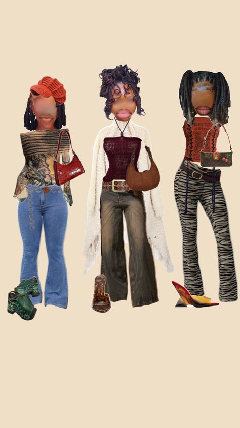 y2k, hippie, glam, bohemian Y2k Hippie, Little Outfits