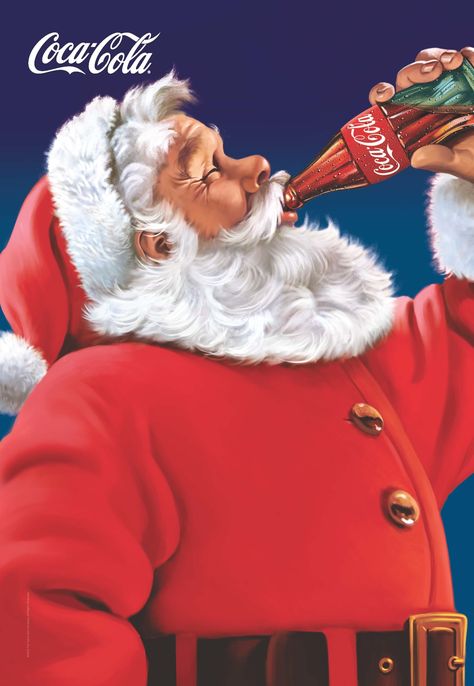 Coke Santa, Coca Cola Santa Claus, Coca Cola Poster, Santa Claus Pictures, Coca Cola Santa, Santa Klaus, Coca Cola Christmas, Coca Cola Ad, Coke Cola