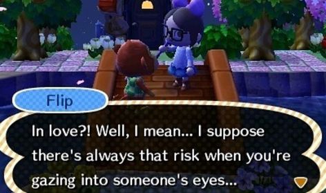 Animal Crossing New Leaf, quote Flip, gazing into someone's eyes. Animal Crossing Quotes, Leaf Quote, Animal Crossing New Leaf, New Leaf, Animal Crossing, We Heart It, I Love You, Love Quotes, Bible