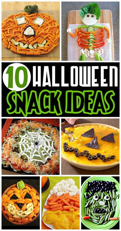 Cute Trays, Halloween Snack Ideas, Fun Halloween Snacks, Snack Ideas For Kids, Postres Halloween, Halloween Snack, Fun Halloween Food, Halloween Appetizers, Healthy Halloween