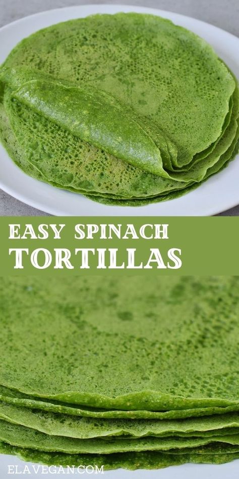 Gluten Free Wraps Recipe, Spinach Tortillas, Homemade Wraps, Healthy Tortilla, Wraps Recipes Healthy, Spinach Tortilla, Spinach Wraps, Gluten Free Wraps, Gluten Free Tortillas