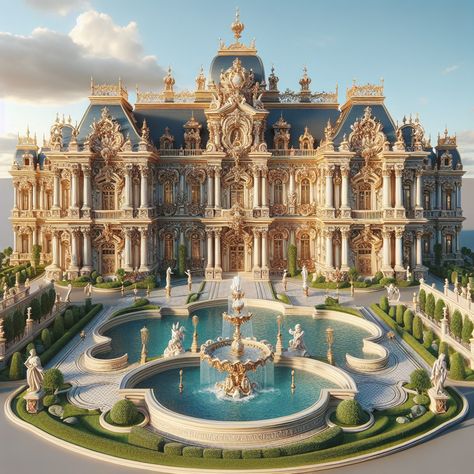 Huge Castle, Luxury Mansions Interior, Building Layout, Dream Mansion, Fantasy Homes, Days Like This, Mansion Interior, Fantasy City, Mansions Luxury