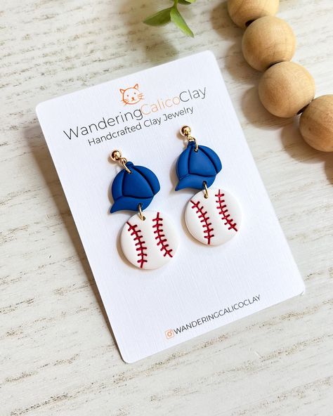 🏐⚾️⚽️🏓🏀🏈🎾 From baseball to tennis, the new earrings collection is all about sports vibes and they’re LIVE NOW! Head over to my shop to check them out ⚾️🏀⚽️ New Earrings, Live Now, Earrings Collection, Live In The Now, Handmade Polymer Clay, Clay Jewelry, Polymer Clay Earrings, Clay Earrings, Polymer Clay