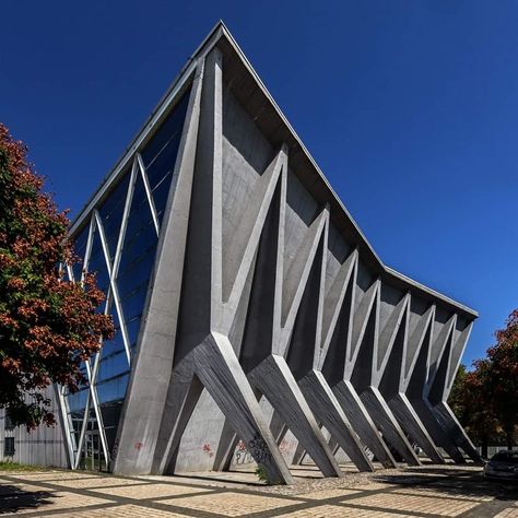 Structural Expressionism, Expressionism Architecture, Mosque Design Islamic Architecture, Form Architecture, Art Nouveau Interior, Campus Design, Mosque Design, Zagreb Croatia, Brutalist Architecture