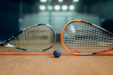 Two squash rackets and ball, game concept by NomadSoul1. Two squash rackets and ball on court floor, nobody, game concept. Active sport hobby, fitness workout for healthy lif... #Affiliate #concept, #court, #game, #squash Squash Sport, Squash Game, Squash Rackets, Game Concept, Sport Photography, Semi Final, Fitness Workout, Tennis Racket, Pakistan