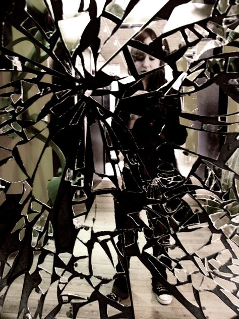 November | 2014 | A Poet in Time Broken Mirror Diy, Mirror Collage, Shattered Mirror, Mirror Video, Project Theme, Broken Mirror, Mirror Ideas, Mirror Reflection, Ap Art