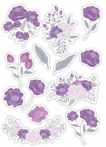 Pegatinas flores moradas | Pegatinas imprimibles, Pegatinas, Imprimibles flores Stickers Kawaii, Tumblr Stickers, Scrapbook Stickers Printable, Bullet Journal Stickers, Floral Stickers, Related Images, Printable Planner Stickers, Kawaii Stickers, Scrapbook Journal