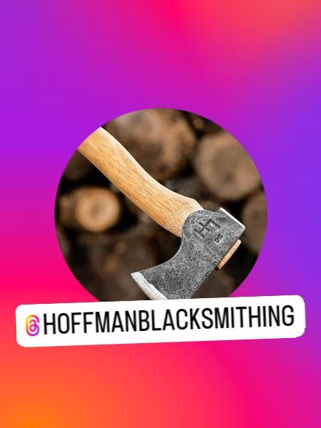 Liam Hoffman (@hoffmanblacksmithing) • Instagram profile Liam Hoffman, Instagram Profile, Gift Ideas, Gifts, Instagram