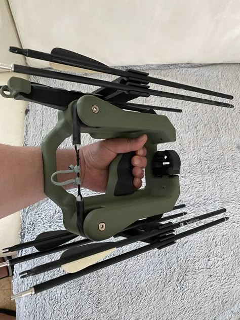 Diy Crossbow, Diy Slingshot, Survival Fishing, Mech Art, Tactical Gear Loadout, Cool Swords, Survival Tools, Crossbow, Cool Gadgets To Buy