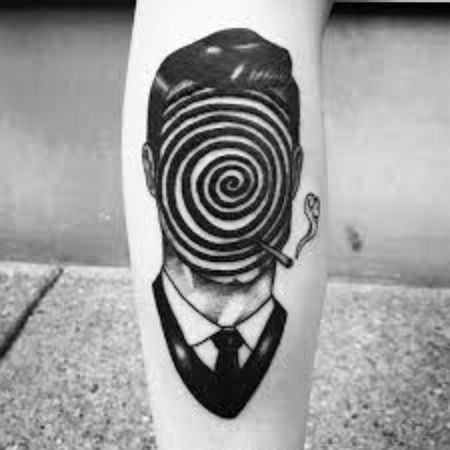 Twilight Zone Tattoo Ideas, Tattoo Sheets Drawings, Twilight Zone Tattoo, Ash Tattoo, Twilight Tattoos, Tattoo Sheets, Traditional Black Tattoo, Optical Illusion Tattoo, Traditional Tattoo Sleeve