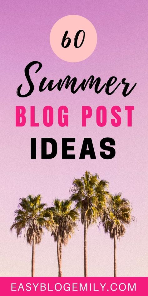 Summer Content Ideas Instagram, Summer Blog Post Ideas, Summer Content Ideas, What To Blog About, Vlog Ideas, Instagram Promotion, Create Video, Instagram Username Ideas, Content Inspiration