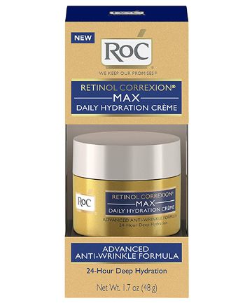 Retinoid: RoC Retinol Correxion Max Daily Hydration Créme Roc Retinol Correxion, Roc Retinol, Bleaching Cream, Best Anti Aging Creams, Anti Aging Creme, Anti Aging Moisturizer, Anti Aging Tips, Anti Wrinkle Cream, Dr Oz