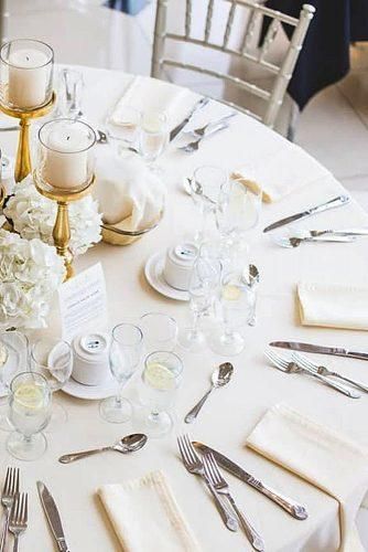 How To Set a Wedding Table [2019 Guide and Tips] ★ wedding table settings buffet wedding table setting Buffet Style Place Setting Wedding, Wedding Table Settings Buffet, Buffet Wedding Table Setting, Table Settings Buffet, Backyard Table Setting, Table Plate Setting, Buffet Table Wedding Receptions, Table Setting Guide, Buffet Table Settings