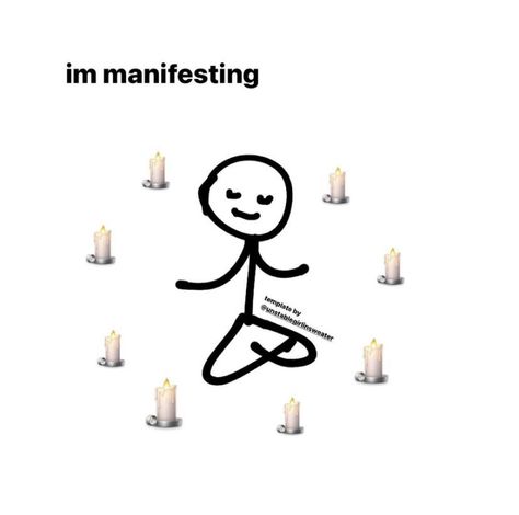 Manifesting Memes Humor, Manifesting Reaction Pic, Spiritual Emojis, Candles Manifesting, Manifesting Circle, Manifesting Candles, Candle Manifestation, Funny Face Drawings, Creepypasta Slenderman