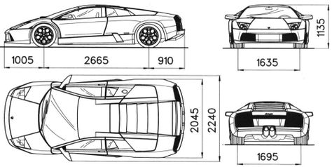 murcielago Lamborghini Pictures, Lamborghini Sesto, Lamborghini Sesto Elemento, Blueprint Drawing, Automobile Engineering, Lamborghini Murcielago, Lamborghini Veneno, Lamborghini Cars, Concept Car Design