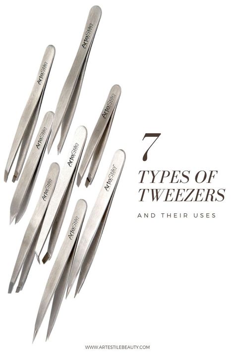 Tweezers have become a popular staple in the beauty community especially since #instabrows era. They come in many different colors and materials like stainless steel (our fave!). Having a solid pair of tweezers can last a lifetime when taken care of properly. It is always good to have one at home and another in your purse because you never know when you may need them. Splinter Removal, Best Tweezers, Makeup For Moms, Best Skincare Products, Individual Lashes, Flawless Face, Halloween Nail Designs, Ingrown Hair, Cosmetics Brands