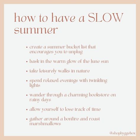 Happy Summer Solstice! ☀️ This season, let's embrace the art of a slow summer. Take time to savor the sunshine, enjoy lazy afternoons, and find joy in the little moments. Slow Summer, Lazy Summer Days, Hygge Lifestyle, Roasting Marshmallows, Find Joy, Summer Bucket Lists, Summer Solstice, Happy Summer, Slow Living