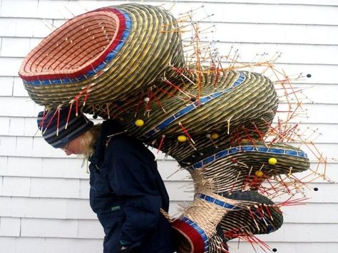 Artist Nathalie Miebach translates scientific data into sculptural woven baskets | Sculptural Musical Scores - News - Frameweb Hi Fructose, Moody Decor, Weather Data, Architecture Magazines, Weather Patterns, Ways Of Seeing, Human Emotions, Science Art, Extreme Weather