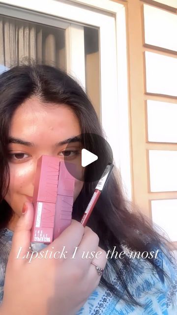 SAHER🤍 on Instagram: "My current obsession with  @maybelline_ind swatches 

🍇

🍇

🍇

🍇

🍇

{Lipstick, current obsession, Versatile
Long-lasting
Matte & Glossy
Complementary shades
Day & Night
Bold & Subtle
Hydrating formula
Travel-friendly
High-pigment
Cruelty-free} 

🍇

🍇

#reels #reelsinstagram #reelsindia #viral #viralreels #viralinstagram #lipstick #matte #mattelipstick #lipstick #makeup #india #maybelline #follow #likesforlike #share #trendingreels #instagood #insta #lipsticobsession #obsession #explore #ａｅｓｔｈｅｔｉｃ @creators @instagram @maybelline @maybelline_ind" Maybelline Nude Nuance, Maybelline Matte Lipstick, Explore Aesthetic, Maybelline Color Sensational, Current Obsession, Lipstick Matte, Nude Lipstick, Lipstick Makeup, Day Night