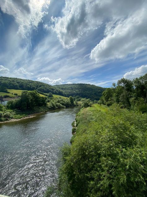 Tintern Abbey, Wye Valley, House Colour, Country Magazine, Visit Wales, House Color Palettes, Forest Trail, River Art, Over The River