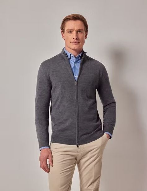 Men's Knitwear - Hawes & Curtis Cold Weather Attire, Hawes And Curtis, Men's Knitwear, Cashmere Jumper, Knitwear Men, Polo Neck, Modern Aesthetic, Neck Shirt, Cold Weather