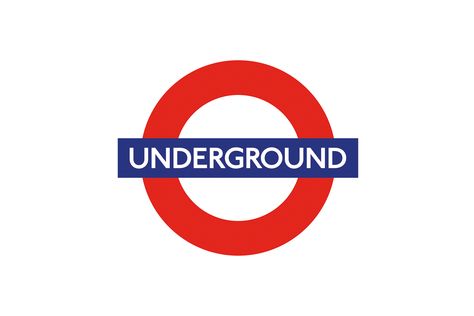 London Underground by Edward Johnston Underground Sign, 60s London, Celebrating 100 Years, Idea Logo, London Tube, Victoria Station, Preppy Stickers, Brand Identity Logo, Pin Ideas