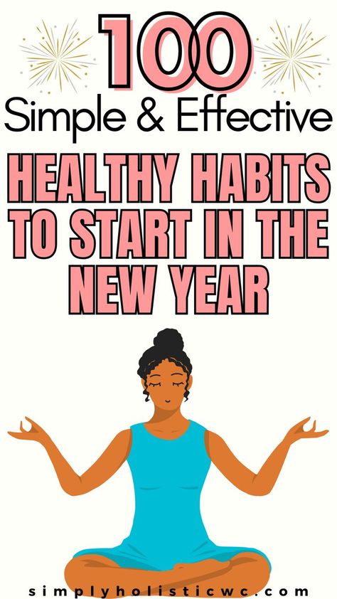 Self-Care Goal Ideas New Year Healthy Habits, Health New Years Resolutions, New Year Health Challenge, New Year Health, Building Routines, Healthy Habits To Start, Health Resolutions, Goal Ideas, Habits To Start