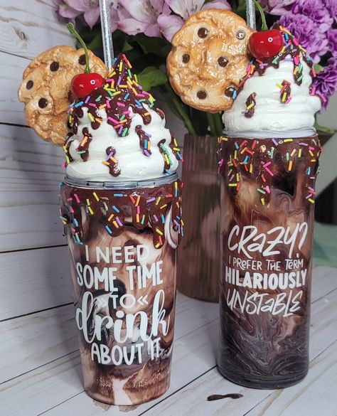 I'm a cookie person!! And you??? . . . . . . . #cookies #cookielife #fakebakebycarol #fakebakestore #Florida Photo Coasters Diy, Tumbler Toppers, Cup Decals, Coasters Diy, Epoxy Cups, Stanley Cups, Decorated Wine Glasses, Starbucks Lovers, Photo Coasters