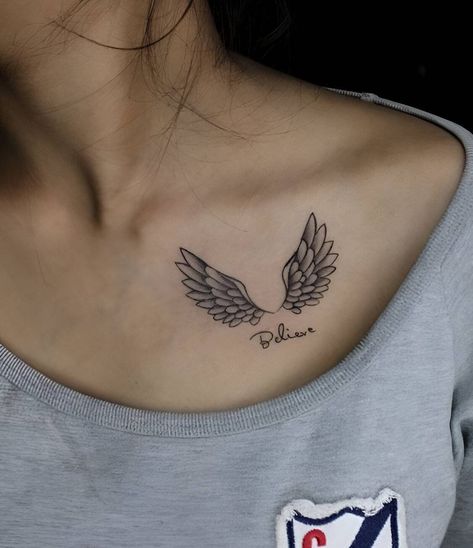 25 Angel Wing Tattoos That Are The Epitome Of Feminine Power - 212 Morgan Name Tattoo, Wing Tattoo For Women, Wing Tattoo Designs For Women, Maa Tattoo Design, Angel Wing Tattoos, Tattoo After Care, Maa Tattoo Designs, Angel Wing Tattoo, Maa Tattoo