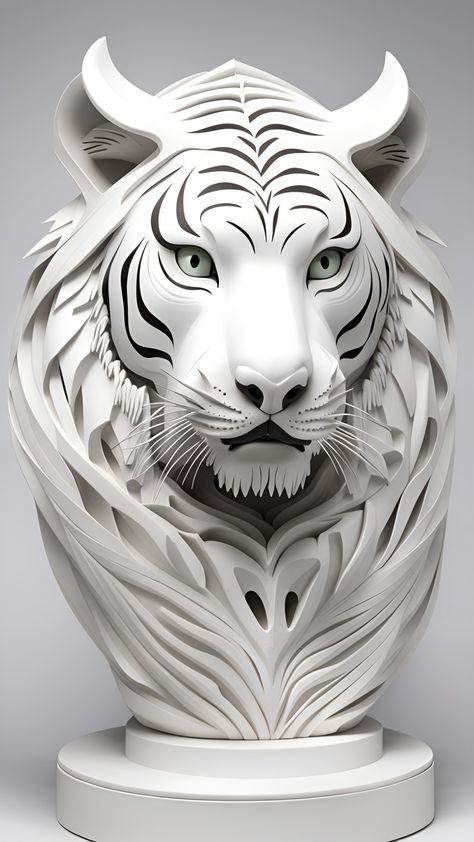 Tiger Sculpture, Wood Carving Art Sculpture, Tiger Images, Wood Carving Designs, Carving Designs, Wood Carving Art, Sculpture Clay, Black Lives, Black Art