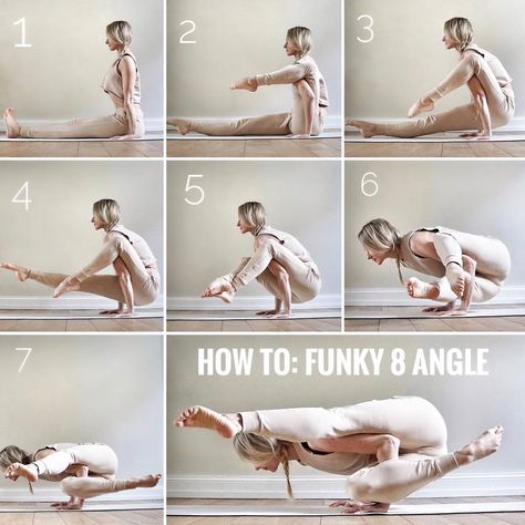 2,299 kedvelés, 24 hozzászólás – Ania Tippkemper (@ania_75) Instagram-hozzászólása: “How to: ✨Funky 8 Angle Pose✨ Astavkrasana. This is a funky variation of the challenging arm…” Yoga Movement, Yoga Pose, Yoga Class, How To, Yoga Poses, Pointe Ballet, Bend, Pilates, Sport Shoes