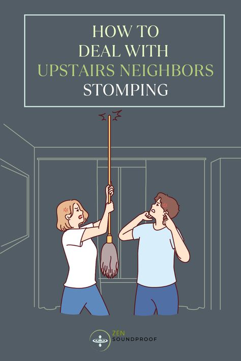 Don't let stomping feet above you drive you crazy! Check out our tips to handle noisy upstairs neighbors. #QuietLiving #NeighborProblems #afflink Loud Upstairs Neighbors, Soundproof Ceiling Apartment, Sound Proofing Ceiling, Burglary Prevention, Soundproof Ceiling, Noisy Neighbors, Building Management, Noise Makers, Flooring Materials