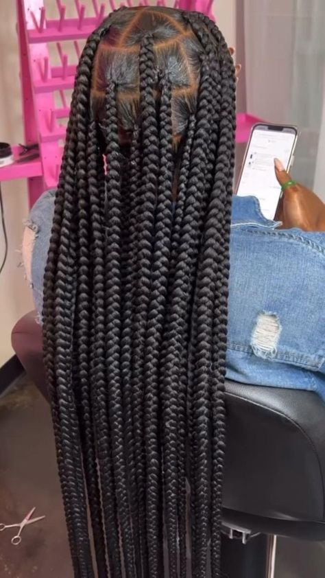 Quick Braiding Hairstyles, High Ponytail Hairstyle, Black Baddies, Braiding Hairstyles, Cabello Afro Natural, Quick Braids, Braided Hairstyles For Black Women Cornrows, Ponytail Hairstyle, Big Box Braids Hairstyles