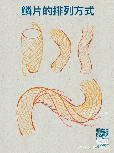 Snake Sketch Reference, Snake Scales Drawing Tutorial, Snake Scales Reference, Snake Scales Drawing, Japanese Snake Drawing, Mechanical Snake Concept Art, Ab Tattoo, Traditional Japanese Tattoo Designs, Snake Illustration