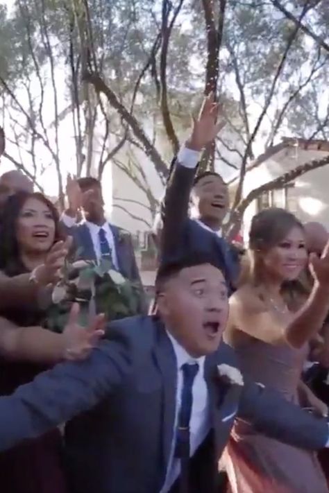 This Wedding Just Did the Most Flawless Mannequin Challenge We've Ever Seen Mannequin Challenge, Wedding Song, Real Life Stories, The Beatles, Helping People, Subjects, Feel Good, Songs, Feelings